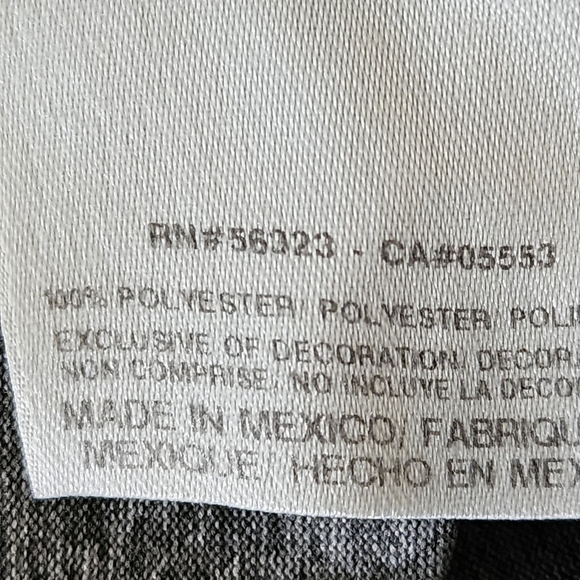 Nike Dri Fit Short Sleeve Tee Shirt Size Medium Gray - Picture 7 of 7